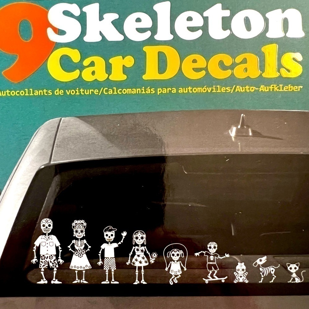Gamago "Skeleton" Car Stickers - Picture 3 of 3